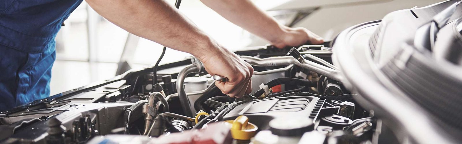 Collision repair shop